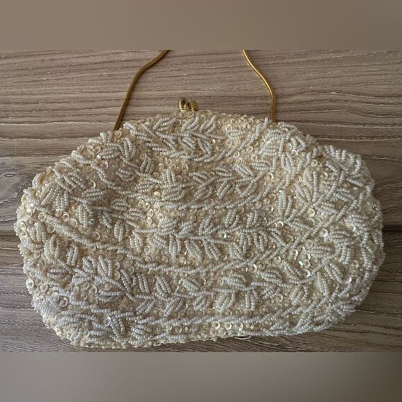 Vintage Chinese beaded handbag - Picture 8 of 13